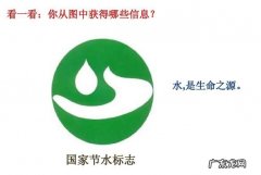 国家节水标志是由什么组成,国家节水标志绿色的圆形代表什么