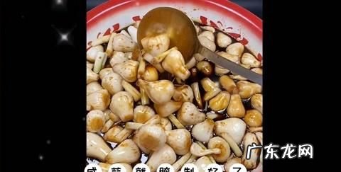 怎样腌咸蒜头好吃,盐咸蒜头不带糖的腌制方法