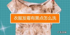 夏天衣服有霉斑怎么洗掉,夏天衣服发霉了怎么去除