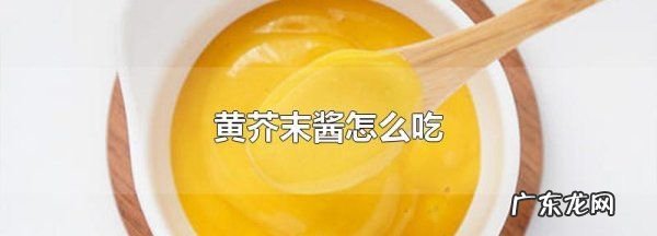 黄芥末酱什么味道,鸭屎芥末酱是什么做的