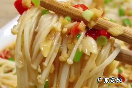 蒜蓉金针菇的做法,蒜蓉金针菇怎么做好吃又简单