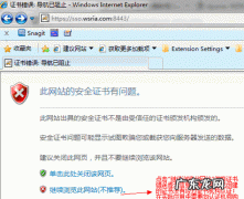 浏览器安全证书错误怎么办,打开网页出现此网站安全证书有问题怎么办