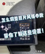 单反相机上照片风格设置怎么调,佳能单反拍摄模式说明图解