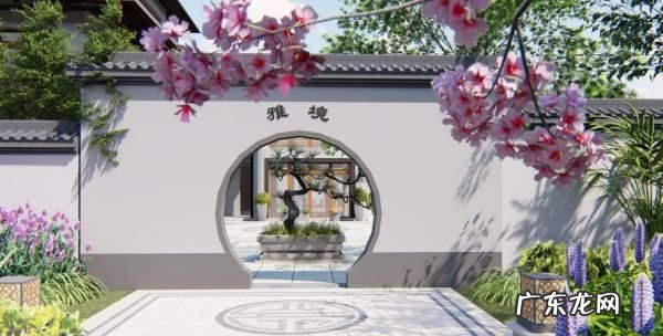 庭院景观有哪些风格,中式庭院大门设计效果大全