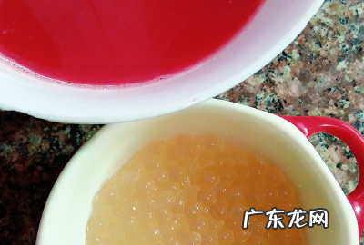 西米露的做法,西米露的做法