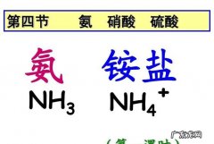 nh3和nh4的区别,铵根与硫酸根的化学式