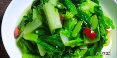 炒青菜怎么炒,如何炒青菜又青又嫩