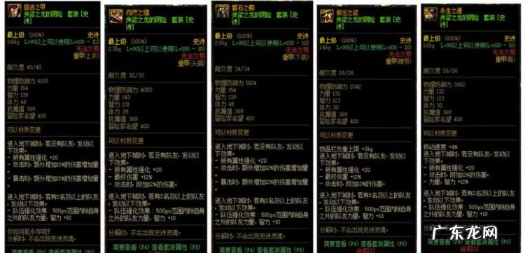 dnf勇者装备分类,dnf自定义装备有哪些