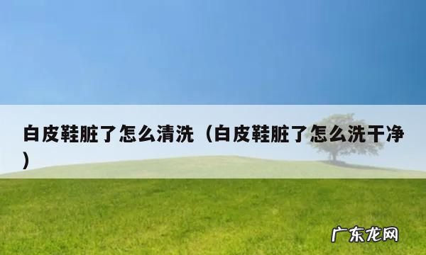 牛皮鞋子怎么清洗表面,牛皮鞋子脏了怎么清洗
