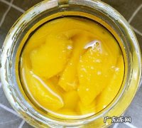 做黄桃罐头为什么要用盐水泡,黄桃罐头怎么做教程