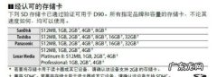 尼康d90支持多大容量的sd卡,尼康相机D90最多支持多大内存可以播放内存卡的电影