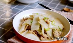 炒白萝卜片怎么做,鸡肉炒白萝卜的家常做法