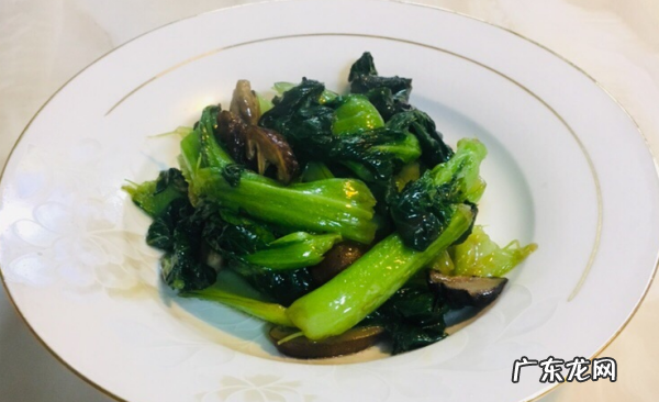 香菇青菜怎么炒,青菜炒香菇的做法