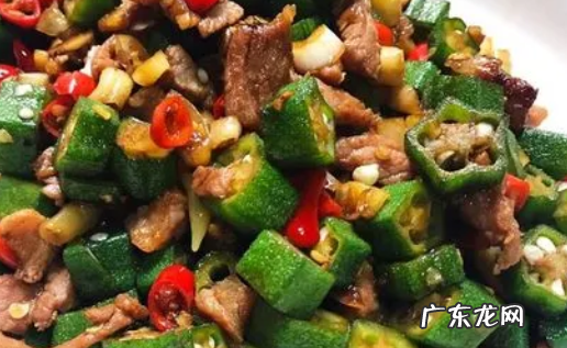 秋葵炒肉怎么做,秋葵能炒肉吃