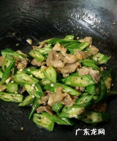 秋葵炒肉怎么做,秋葵能炒肉吃