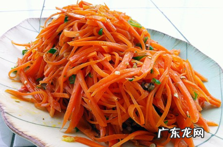 素炒萝卜丝怎么炒好吃,炒胡萝卜丝的好吃做法