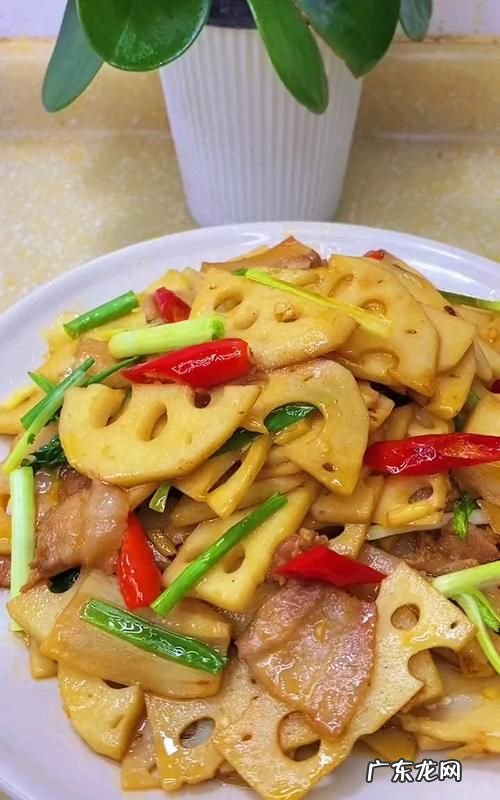 莲藕炒肉怎么炒,瘦肉炒莲藕片的做法大全