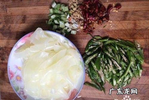 粉皮怎么炒好吃,家常炒粉皮的做法简单