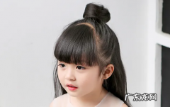 幼儿发型绑扎方法,8一2小女孩发型绑扎方法