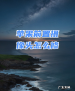 手机前置摄像头坏了可以修吗？,手机前置摄像头坏了维修要多少钱