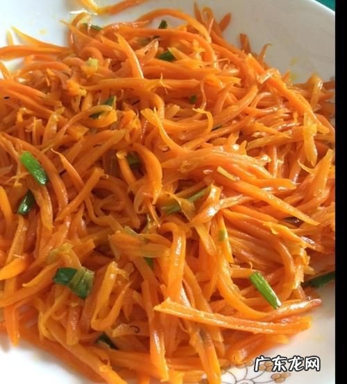 怎么炒胡萝卜丝,炒胡萝卜丝的做法炒胡萝卜丝怎么做