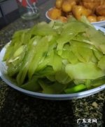 清炒莴笋怎么炒,清炒莴笋的做法