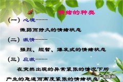 情绪的状态分为哪三类,简述情绪的三种状态