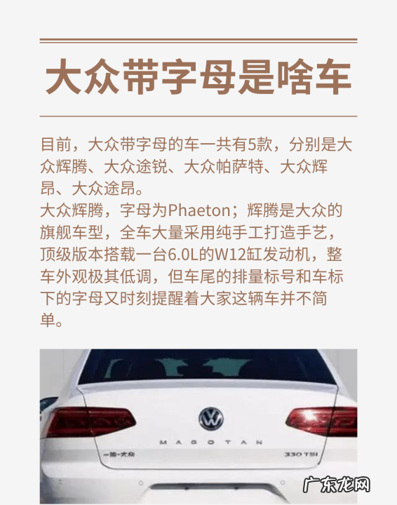 大众哪些车带字母,大众带字母什么车多少钱一台