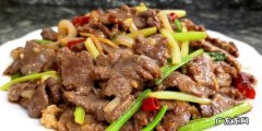 爆炒牛肉怎么炒,爆炒牛肉的做法