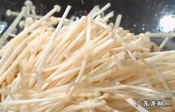 金针菇怎么炒,炒金针菇的家常做法
