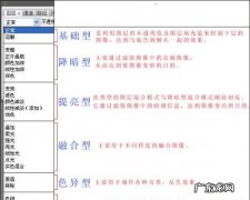 图层混合模式的作用是什么,ps中图层混合模式在哪里