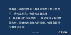 关于亲情的名著经典语录,名著里的经典句子摘抄