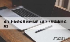 桌子上为什么无缘无故有蚂蚁,家里窗户有蚂蚁爬进来怎么办