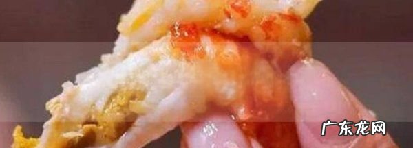 冻虾尾前面黄黄的能吃,虾尾上面的黄色物质能吃