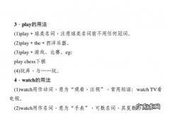 watch的用法,小心注意用英文怎么说