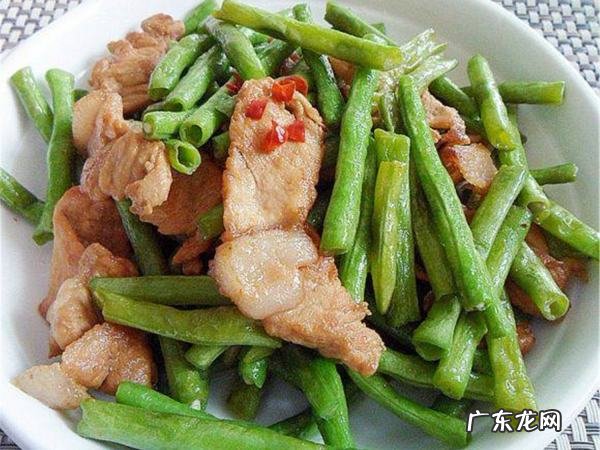豆角怎么做不变色还绿,长豆角怎么炒好吃