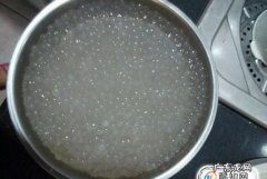 西米要煮多久才熟透明,西米怎么煮才能熟透