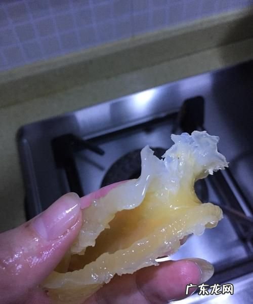 假花胶浸泡特征,真假鱼胶浸泡后的区别