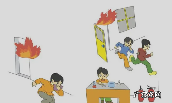 火灾逃生方法,宿舍发生火灾正确的逃生步骤