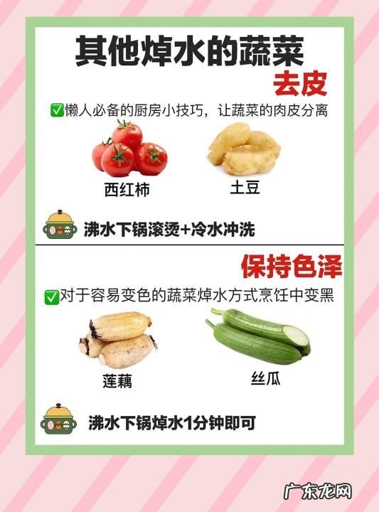 必须要焯水的五种蔬菜,需要焯水的食物有哪些