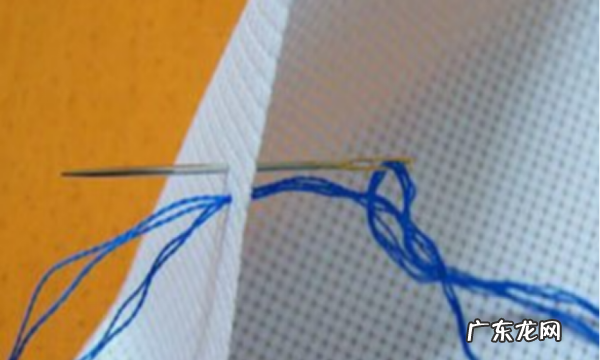 刺绣线不够了怎么收尾,十字绣收针埋线的方法