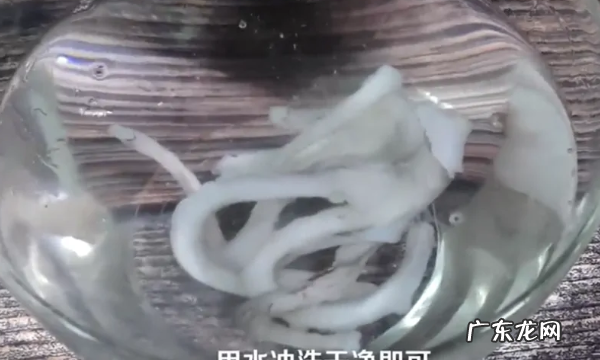 鱿鱼须怎么洗才干净,鱿鱼须怎么处理才不腥