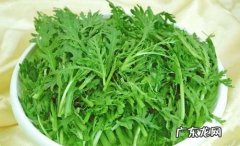 麻蒿菜的作用与功效,黑芝麻茼蒿防掉发2道超简单抗老长黑发食谱必吃