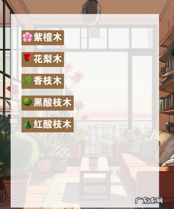 红色的木头就是红木,红木的种类排名和特点