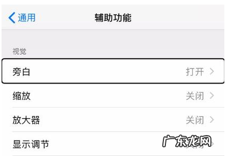 苹果手机iphone 旁白有什么用,苹果siri旁白是什么意思