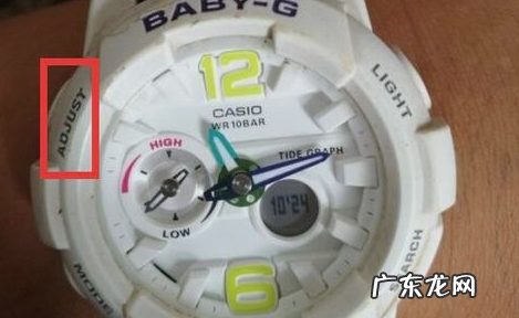 卡西欧手表怎么调时间指针一致,谁知道卡西欧的这款表如何调指针我手表上的指针时间和电子示数现在都不...