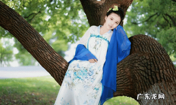 齐腰汉服怎么穿一片式有孔,汉服一片式穿孔裙的穿法