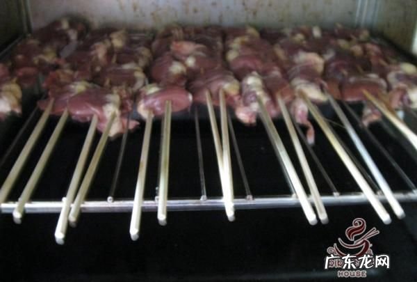 烤箱烤鸡心的温度和时间,烤鸡串的做法大全