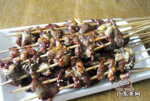 烤箱烤鸡心的温度和时间,烤鸡串的做法大全
