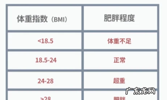 什么是体重指数如何计算,男人的BMI指数是什么